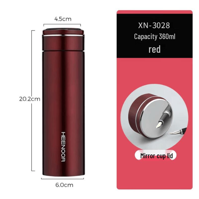 Heenoor 304 Stainless Steel Portable Vacuum Water Bottle