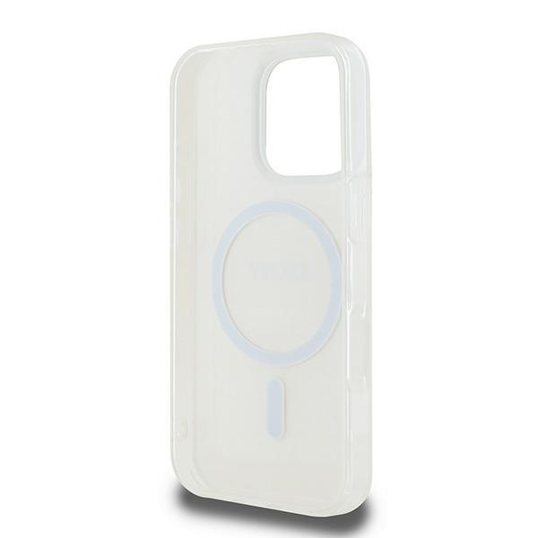 Dkny Dkhmp16Xhrhsep Iphone 16 Pro Max    6.9 Różowy/Pink Hardcase Repeat Texture Pattern With Stripe Magsafe