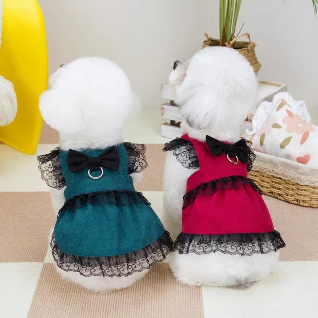 Одежда для домашних животных, платья для собак, одежда для вечеринок для домашних животных, одежда для маленьких кошек и собак