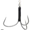 Daiwa Зеркальный зубчатый крючок Ss Ballasilest Treble 1 0