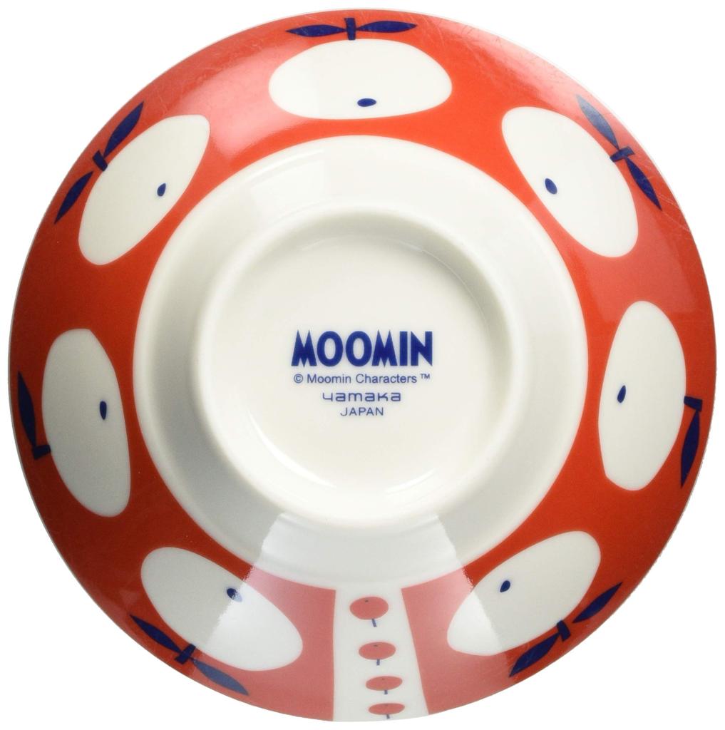 Yamaka Shoten MOOMIN Rice Little My Microwave Moomin Nordic Day Wedding Made In Bowl/Rice Bowl, Design, Approx. 11.5cm Diameter, Safe, Merchandise,