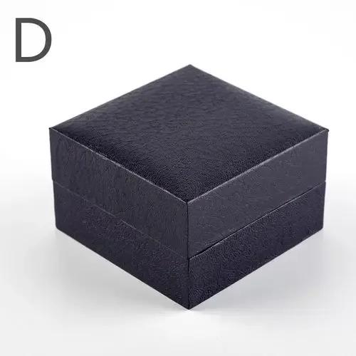 High-end PU Watch Box Storage Lychee Pattern Flip Watch Box Gift Jewelry Packaging Box