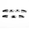 1 Set Chrome Window Glass Lift Button Cover Trim Decal For Mercedes For Benz E W212 C W204 GLK X204 ML GL W166 X166 Class