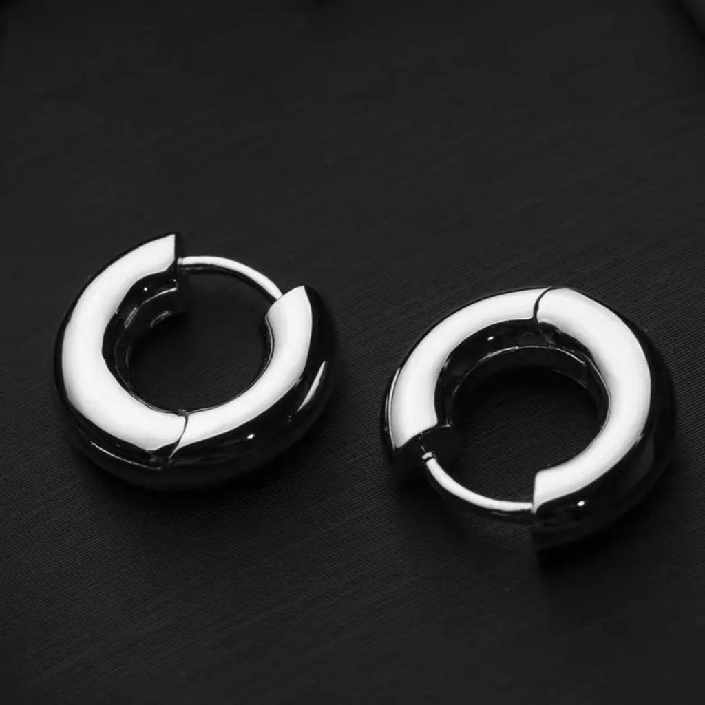 Sterling Silver Earrings for Women S925 Simple and Elegant Design Ear Clip Autumn and Winter Fashion All-Matching Earrings
