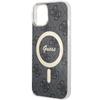 Guess Guhmp15Mh4Stk Iphone 15 Plus/ 14 Plus 6.7 Czarny/Black Hardcase 4G Magsafe