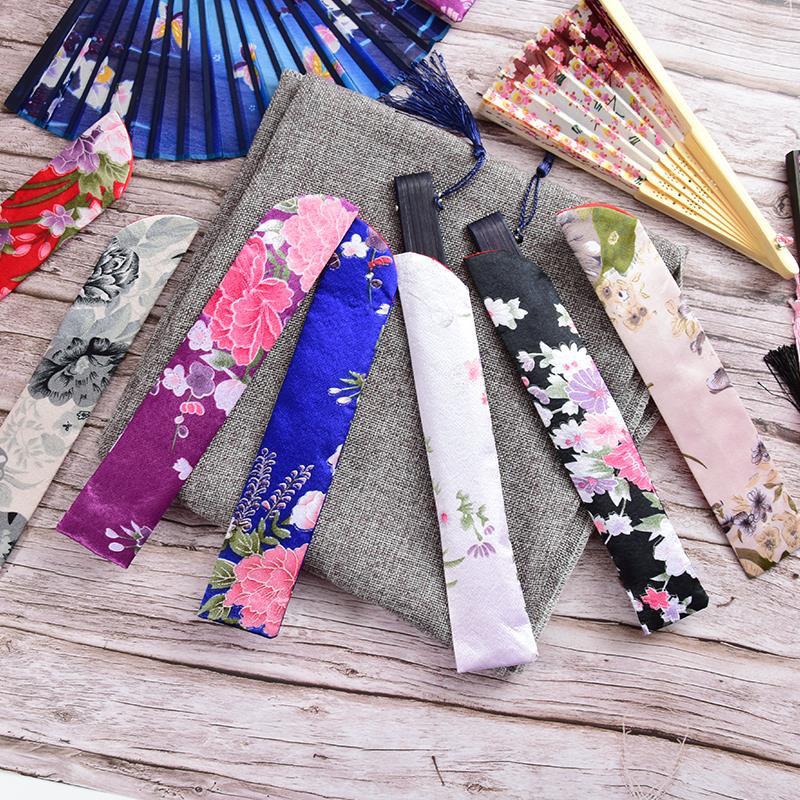 Элегантный складной держатель для веера, пылезащитный защитный чехол, чехол для свадебных вечеринок, фестивалей, подарков, складной чехол для веера