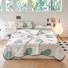 Summer Cooling Blanket Comforter Bedding Set Air Conditioning Quilt Latex Fitted Bedsheets and Pillowcases for Single Double Bed