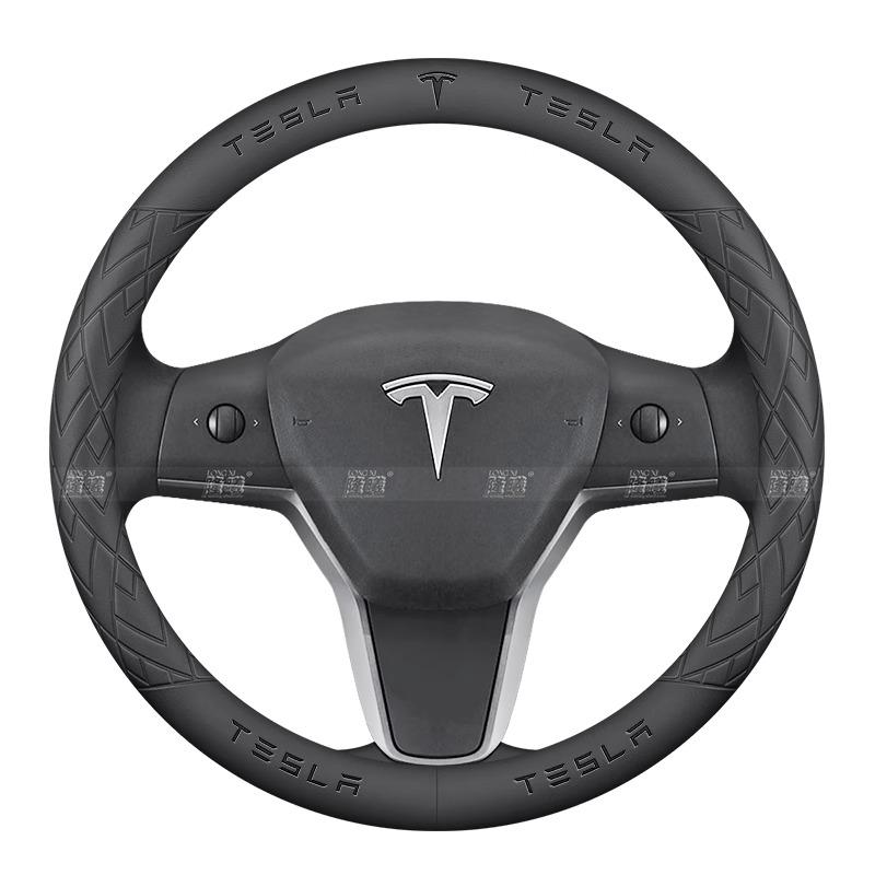 Для Tesla Model 3 Model S Model Y Model X Roadster Автомобильный Руль Чехол 2019-2025 Автомобильный салон Аксессуары для Руля