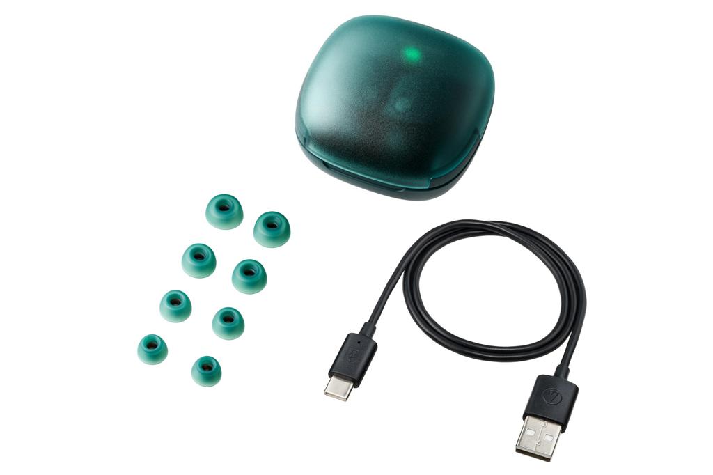Беспроводные Bluetooth-наушники GR с магнитным креплением, до 65 часов работы, водонепроницаемость IP55, низкая задержка, быстрая беспроводная связь Qi, экологичные аудиотехнические характеристики.