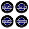 For Nissan ArR456mm Car Wheel Stickers Center Hub Cap Car Emblem Badge For Nismo Nissans Tiida Teana Skyline Juke X-trail Almera Qashqai Goods