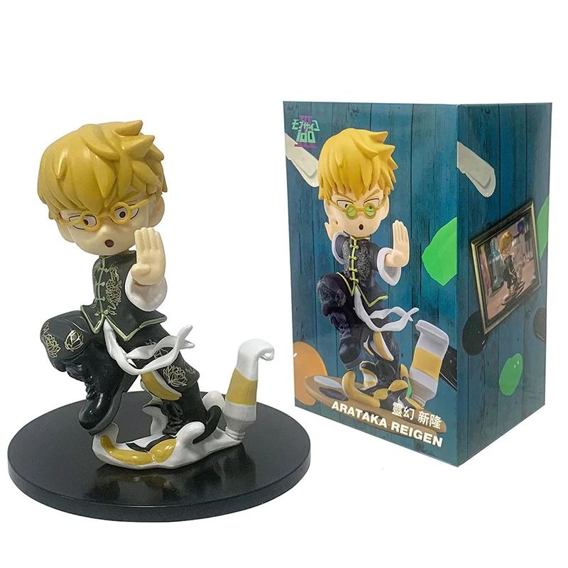 В наличии Аниме Фигурка PalVerse Pale Mob Psycho 100 Рейген Аратака Моб Экшн Фигурка ПВХ Игрушки Модель Мобу Сайко Хяку Коллекционер