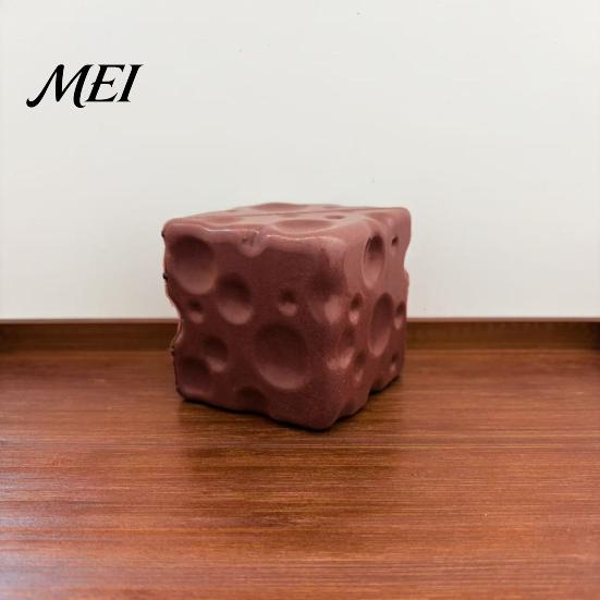 Slow Rising CheeseToys Mini Cheese Cube Squeeze Toy, Anxiety Relief Block Sensory Fake Pinch Toy Rebound for Focus Aid Toys