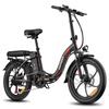 Складной электрический велосипед FAFREES F20, мотор 250 Вт, аккумулятор 36 В 18 Ач