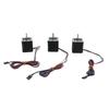 3PCS Nema 17 Stepper Motors with 1m Cable and Connector 2A 59Ncm Torsion 48mm Height Motor for CNC
