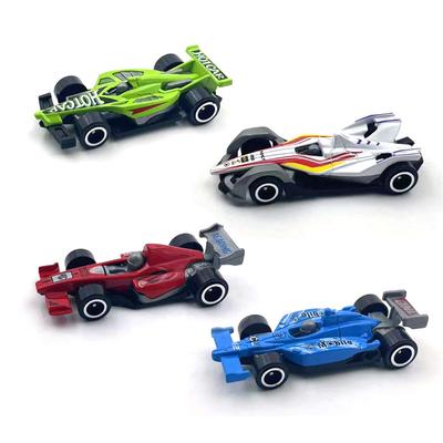1:64 имитация сплава F1 гоночный автомобиль модель игрушки миниатюрный гоночный автомобиль сплав транспортные средства для детей подарок на день рождения