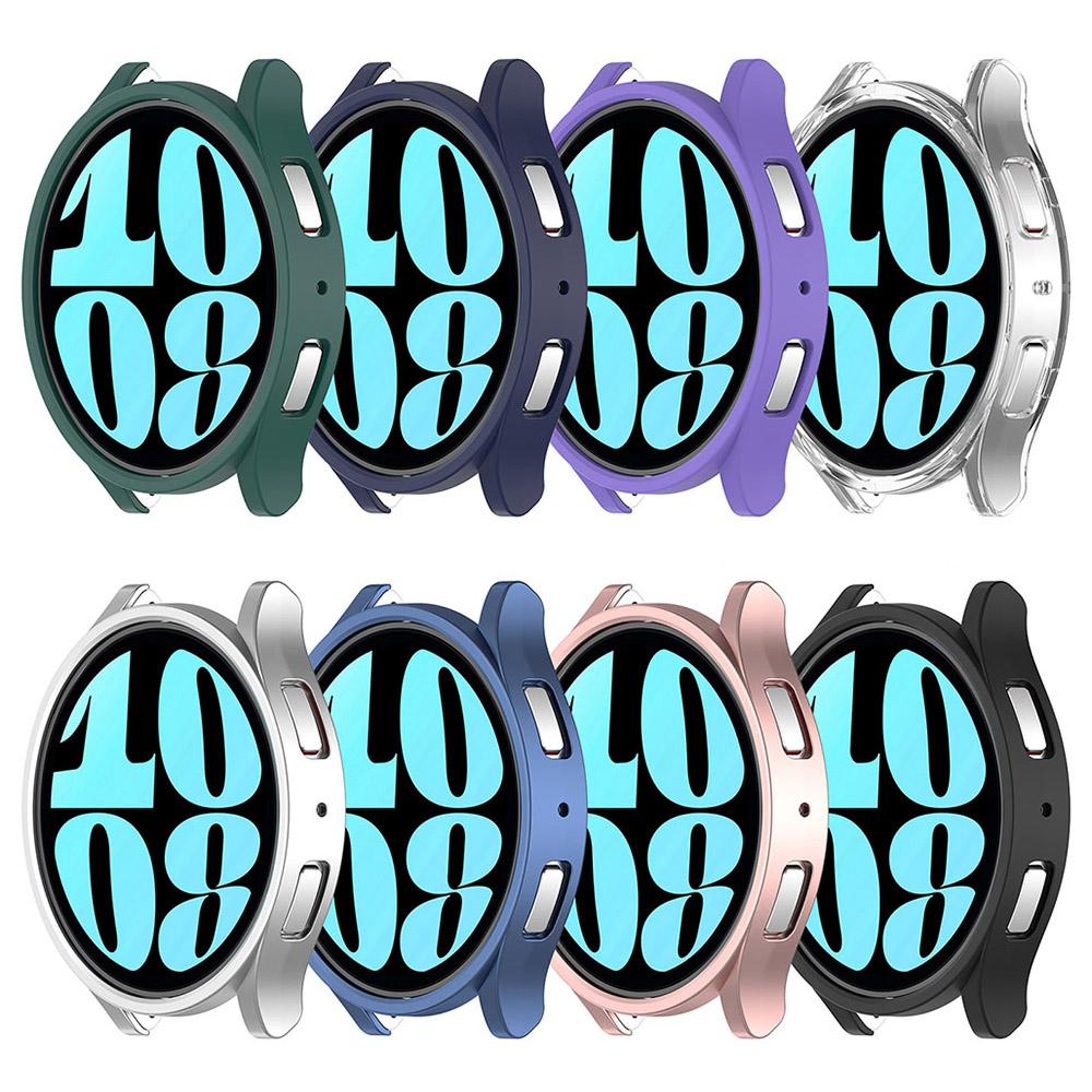 Полый защитный чехол из поликарбоната для Samsung Galaxy Watch 6, 40 мм, 44 мм, защитный чехол-бампер для Galaxy Watch 6 Classic, 43 мм, 47 мм