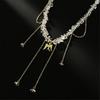Ожерелье-подвеска в виде птицы, вдохновленное природой, однослойное, на прочной цепочке из сплава, ключичная цепочка, для повседневного или официального ношения