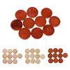 20 Pieces Wooden Stone Base Blank Charms Cabochon Settings 25mm 30mm