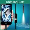 Borescope Endoscope Usb With Phone Connection Portable Visual Tool Inspection