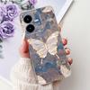 For Vivo Y22 Y22s Y22t V2206 V2207 Elegant Floral Butterfly Phone Case For Vivo Y22 Y22S Y22T 4G Soft Silicone TPU Cases