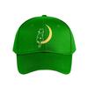 Cat Moon Vinyl Home Decor Sticker Baseball Cap Fashion Unisex Sunhat Womens Outdoor Sports Snapback Cap
