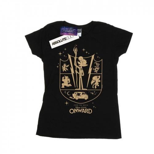 Disney Womens/Ladies Onward Quest Crest Cotton T-Shirt