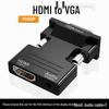 Адаптер HDMI-VGA со звуком – Подключите ПК или ТВ-приставку к дисплею высокой четкости или проектору