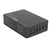 220 В USB C Быстрая Зарядная Станция GaN Высокоэффективный Портативный USB C Зарядный Хаб для PD 100 Вт Ноутбука EU Вилка