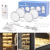 Wobane Kitchen Indirect Bulb Showcase Light Remote Control Time No Construction LED Cabinet Figure Undershelf High Color Showcase Simple Exhibition