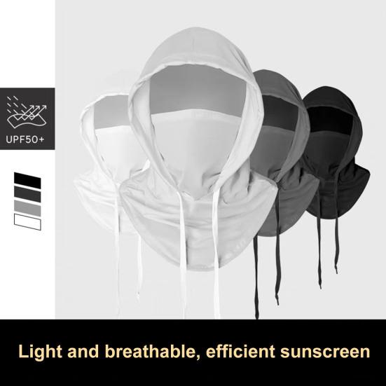 Летняя охлаждающая Балаклава с защитой от УФ-излучения, отличная воздухопроницаемость, эластичный чехол на всю голову для мужчин и женщин, велосипедный мотоцикл, рыболовный капюшон