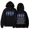 Taylor Ers r 0 Ccert Crewc Swift 1989 Женский унисекс свитер с капюшоном
