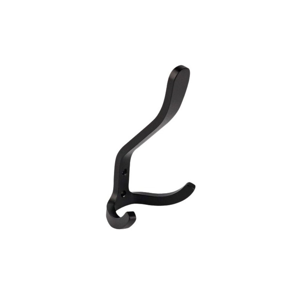 Waterproof Hanging Key Holder Black Golden Silver Coat Rack Door Hanger Robe Hook  Kitchen