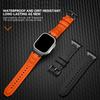 Silicone strap for Apple Watch Band Ultra 3 2 1 49mm 46mm 44mm 40mm 45mm 41mm 38mm 42mm for iwatch 11 10 9 8 7 6 5 4 3 2 1 SE3