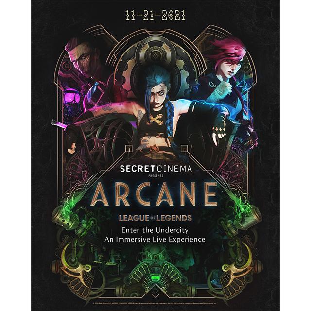 Рамка из цельного дерева, настенное искусство, популярная игра Jinx League of Legends Arcane, постер телесериала, холст, картина для гостиной, любителей игр, домашний декор