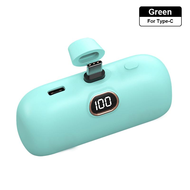 QGeeM Мини Power Bank 5000 мАч PowerBank QC PD Быстрая зарядка для iPhone 14 13 12 Внешний аккумулятор Портативное зарядное устройство для Samsung Xiaomi