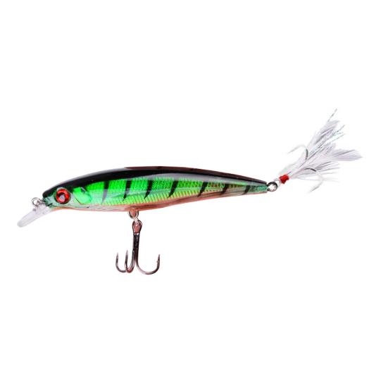 Искусственная приманка Minnow Bionic с острыми крючками, жестким язычком, длиной 11,2 см/13,6 г, для пресноводной и морской рыбалки на форель и окуня. Аксессуары для рыбалки.