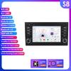 Hizpo 4G-LTE Carplay 7-дюймовый Android автомобильный радиоприемник GPS для A4 B9 B8 B7 B6 S4 RS4 SEAT Exeo Мультимедиа RDS 2din Автомагнитола Стерео Видео Интеллектуальная навигация