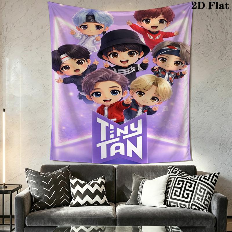 Постельное белье Forever Bts 1 пододеяльник 2 наволочки без наполнителя Мягкий и удобный комплект постельного белья Рождественский подарок на день рождения Подходит для домашнего использования