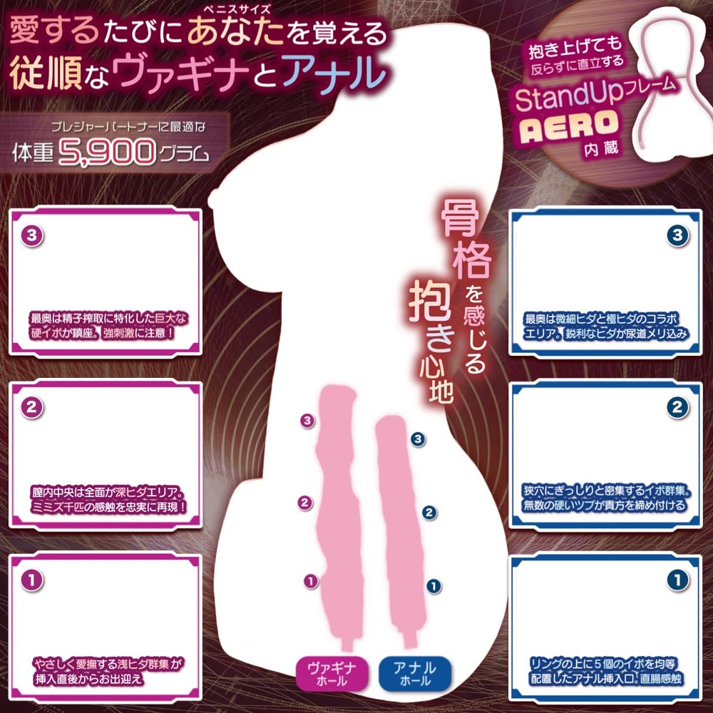 maccos japan Hallelujah 1003 с новой рамой StandUp, большой корпус торса, который не деформируется даже при поднятии, Real Figure Masturbator Masturbator