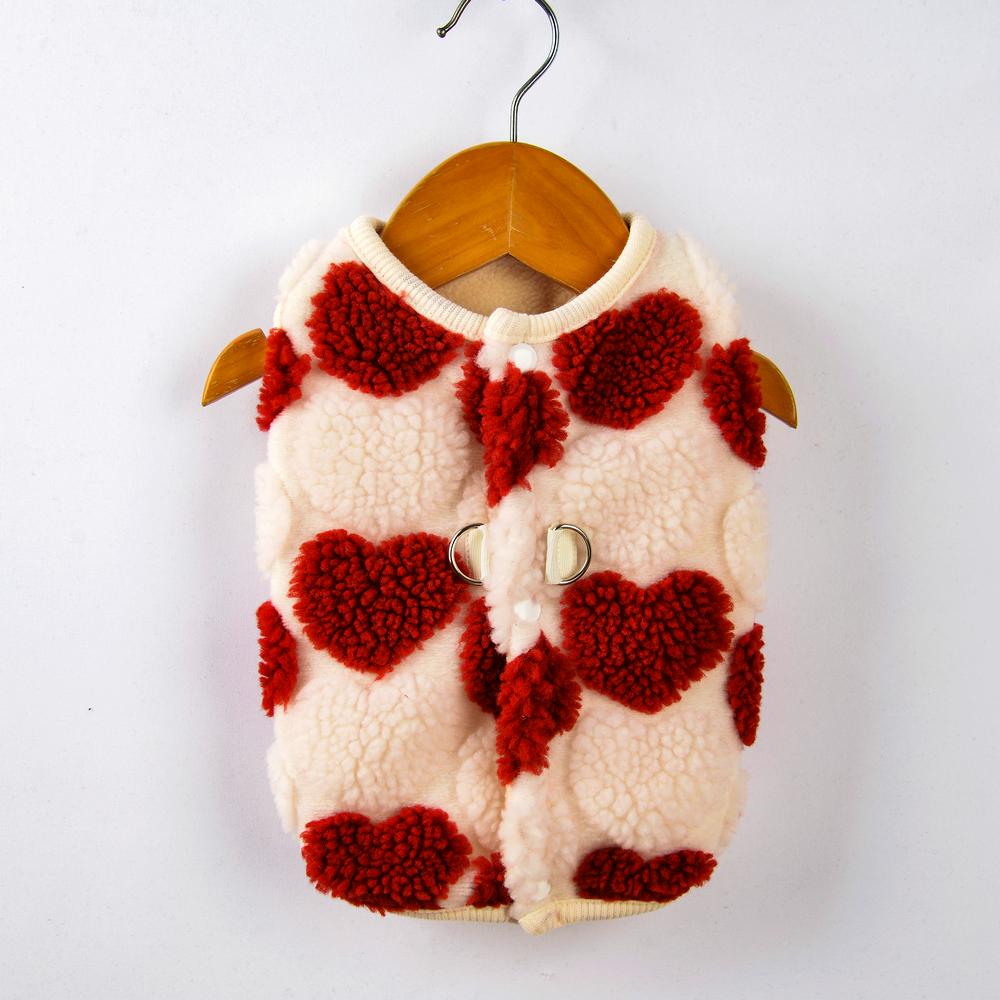 Теплый утолщенный свитер для щенков маленьких собак зимняя одежда для домашних животных с пряжкой померанский шпиц пудель пальто кардиган mascotas одежда