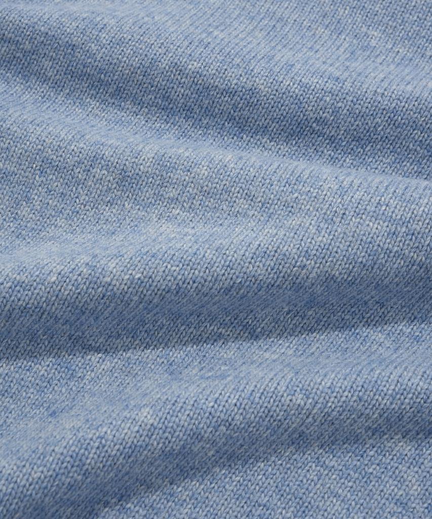 COVERNAT C Logo Turtleneck Knit Blue