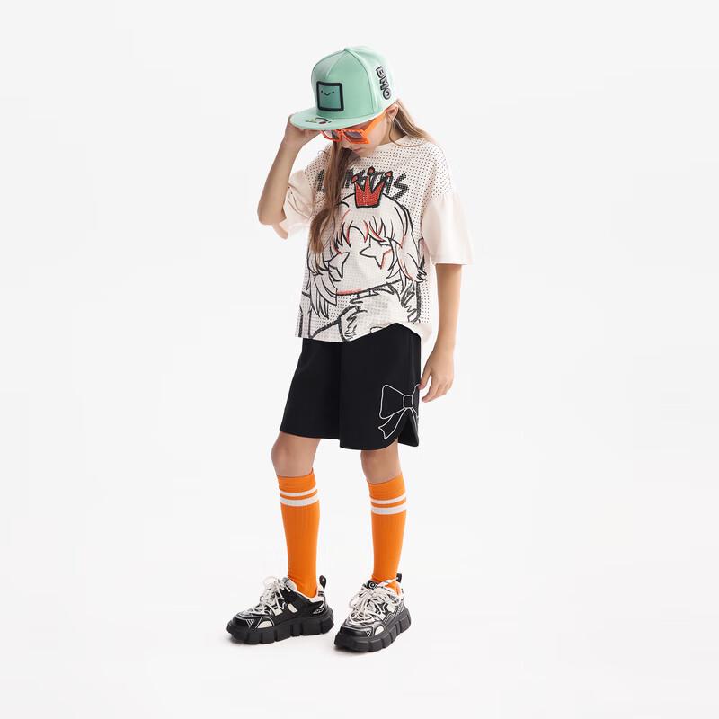 MQD Girls' Summer Short Sleeve T-shirt