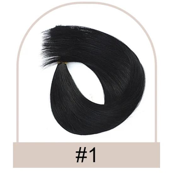 Best Straight Tape In Hair Extensions Real Human Remy Hair Natural Skin Weft Seamless Double-sided Adhesive Tape Hair Extensions