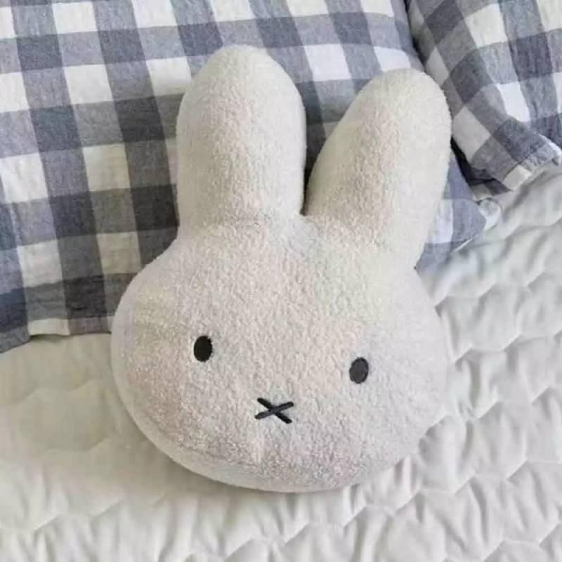 Soft Bunny Plush Doll Decorative Cushion For Living Room And Bedroom Decor