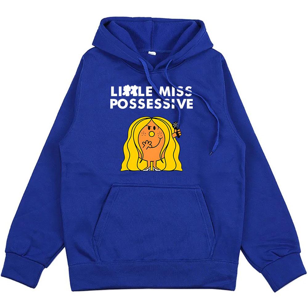 Tate McRae MISS POSSESSIVE Hoodies Cartoon Funny Graphic Printing Sweatshirts Long Sleeve Hooded Pullovers Men Women Clothing