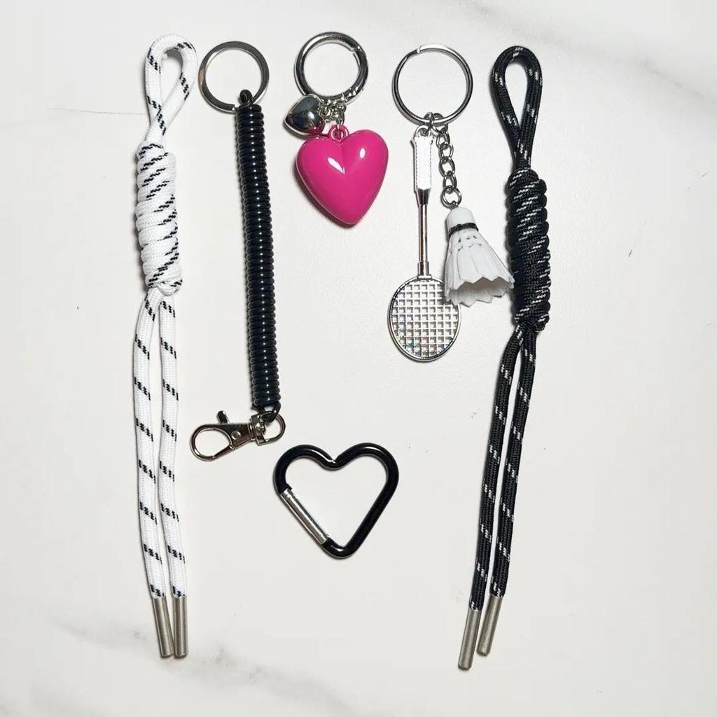 Yogodlns Модный цветной альпинистский канат сумка-подвеска мультфильм бадминтон кулон сумка кулон вечеринка подарки