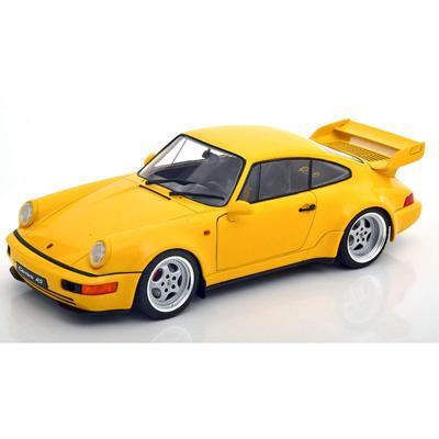 Solido Porsche 911 RS 1990 Желтый Porsche 911 RS Литой автомобиль 1/18 (964) 3,8 (964) 3.8 [Пункт]