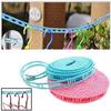 3M/5M Outdoor Travel Camping Clothesline Laundry Non-slip Washing Clothesline Rope (Random Color)