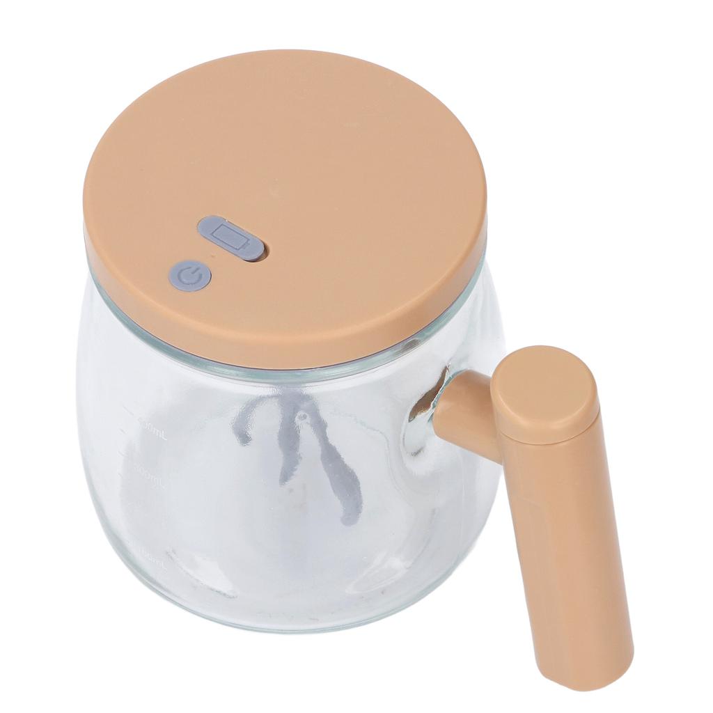 Кружка для помешивания с функцией самоперемешивания цвета хаки, полностью автоматическая, высокоскоростная, портативная, 400 мл, электрическая, самостоятельная