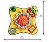 Интерактивный коврик для поиска лакомств для собак Good Pet Snuffle Mat, интерактивная головоломка для кормления, способствующая развитию естественных навыков поиска пищи.